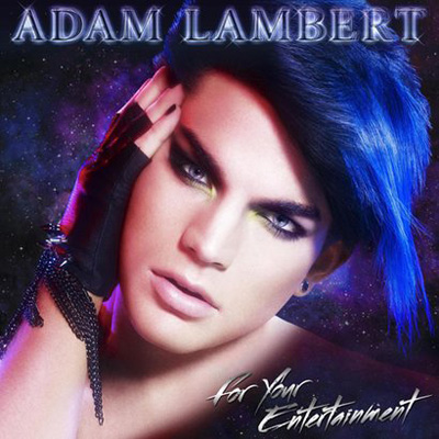 Adam Lambert's 'For your entertainment' album cover