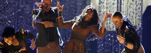 Janet Jackson's performance at the 2009 American music awards