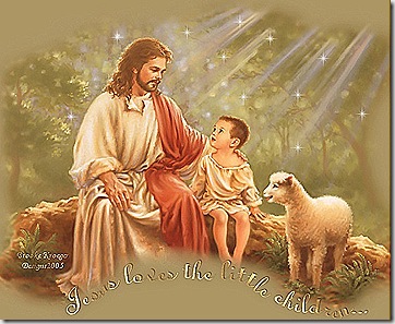 Jesús ama a los niños y a todos nosotros