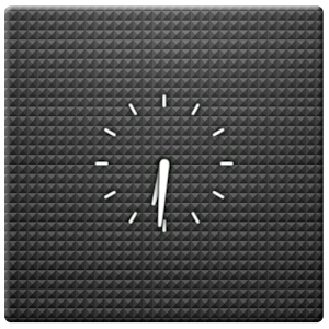 Transparent Clock Widget 2x2 LOGO-APP點子