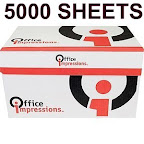 10 PACKS OF 500 Multipurpose Copy Paper, White, 8 1/2 x 11