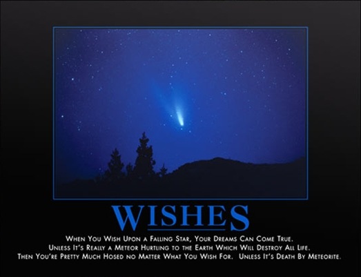 Wishes Poster @ www.despair.com