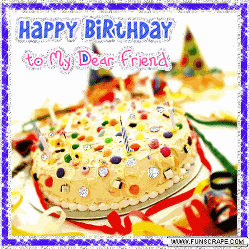 gifs Tartas de cumpleaños