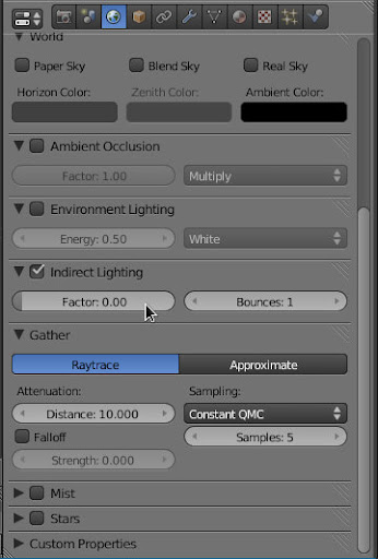 Indirect Lighting Blender 2.5 1