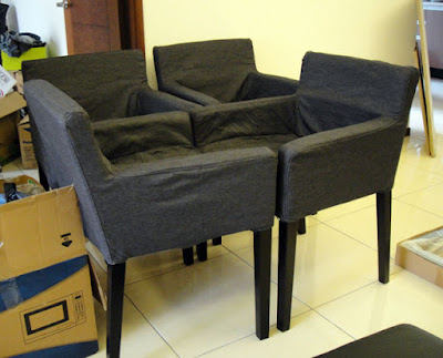 [Home] 新居家具進場之二：餐桌椅/書櫃/櫥櫃…外加熱水器！ - 阿祥的網路筆記本