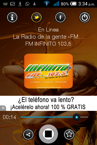 【免費音樂App】FM INFINITO 103.5-APP點子