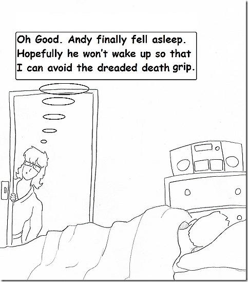 comic strip death grip