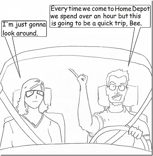 comic home depot