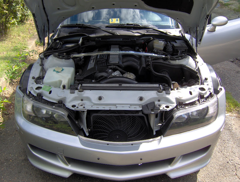 Silver Z3s allways have white engine compartmants?