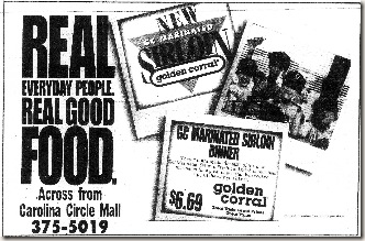 Golden Corral January 1992