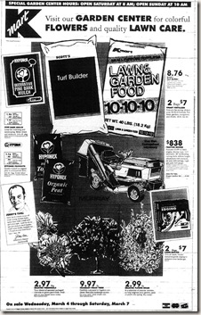 Kmart Ad March 4, 1992