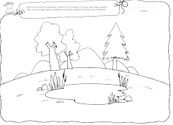 Los Elementos De La Naturaleza Para Colorear