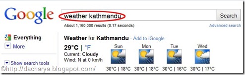 weather kathmandu