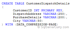 SQL Server 2008 Compression