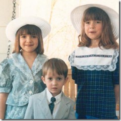 Laramie Kids Easter Sunday 1990