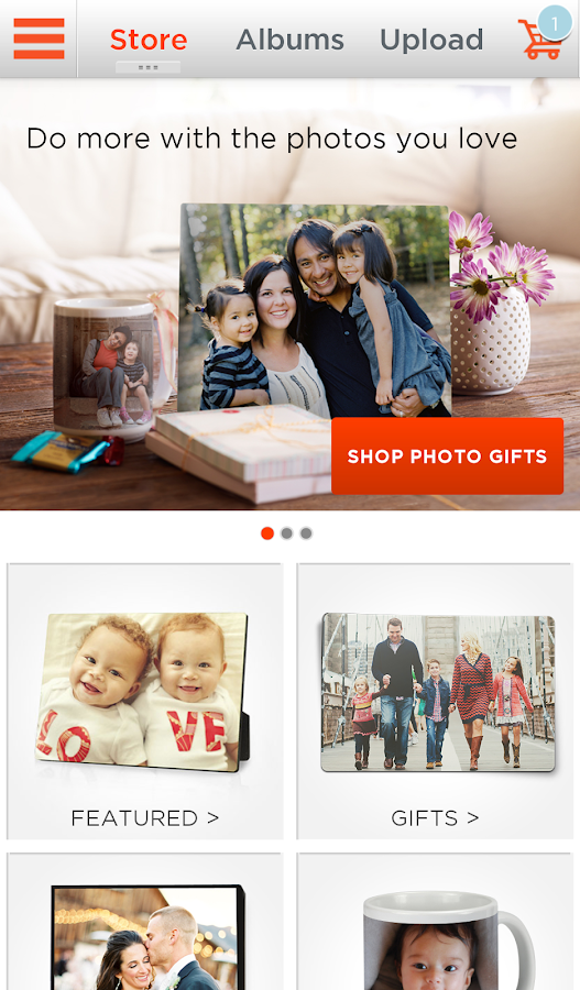    Shutterfly for Android- screenshot  