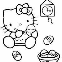 hello kitty coloring pages