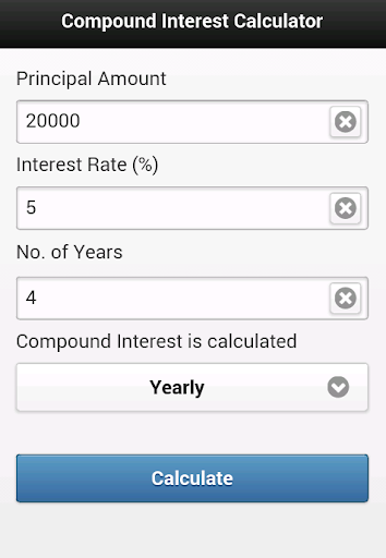 Compound Interest Calculator