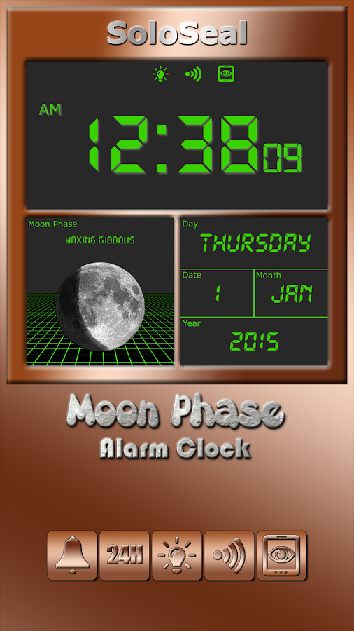 Moon Phase Alarm Clock Android Apps on Google Play