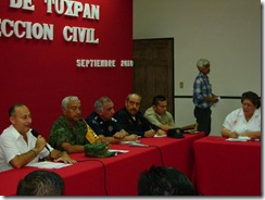 Tercera reunion de Proteccion Civil.