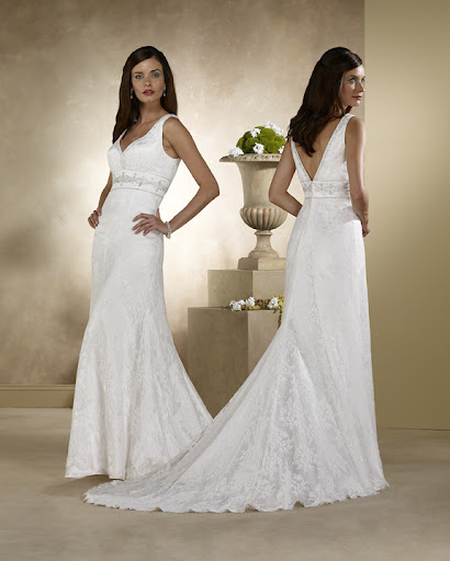 Simple Bridal Gown / Wedding Dress