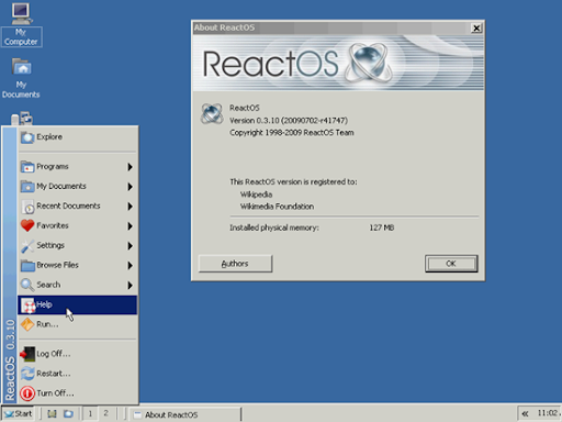 reactos software