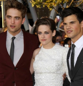 robert pattinson kristen stewart and taylor lautner