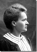 Marie Curie, física e química polonesa/francesa.