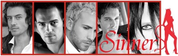Sinners Band Photo Compilation with Text