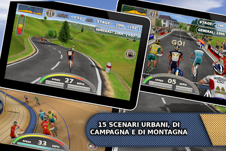 Screenshot dell'applicazione Android Cycling 2013