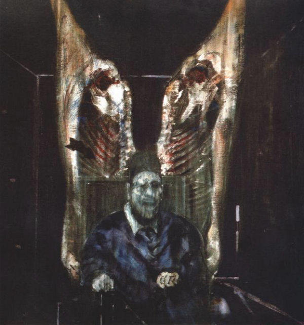 francis bacon, figure with meat