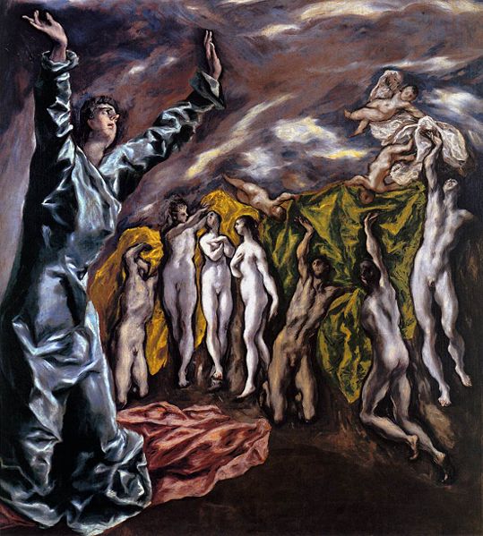 el greco, opening of the fifth seal
