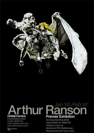 Arthur Ranson Exhibition poster