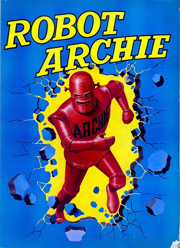Robot Archie - an image from 1964 © IPC