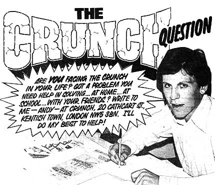 DC Thomson's Deputy Manager of Children's Publishing Euan Kerr - the 'agony uncle' for 1970s comic The Crunch