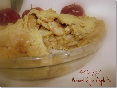 vermont's apple pie