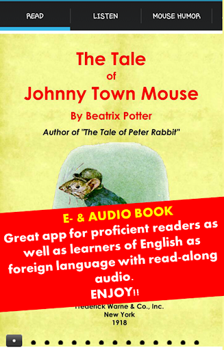 The Tale of Johnny Town Mouse