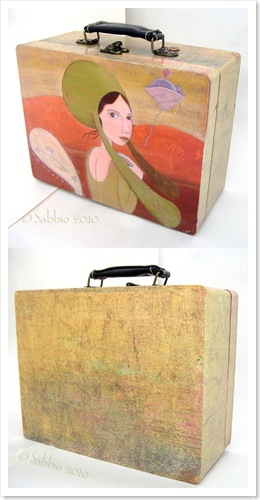 Suitcase front&back