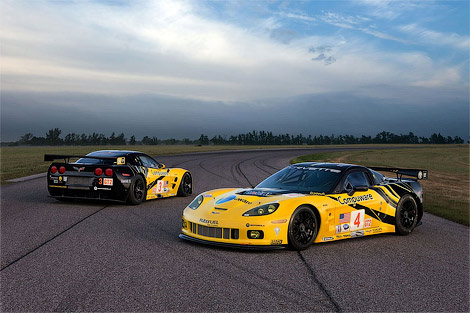 Company Chevrolet has prepared for Le Mans new Corvette