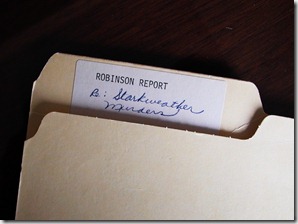 robinson report