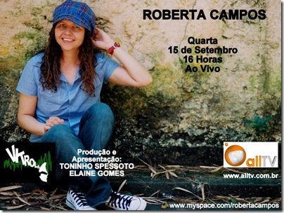 ROBERTA CAMPOS - Vitrola - 15-9-2010