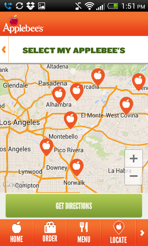 Applebee's Grill & Bar - screenshot