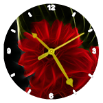 Fractal Flower Clock Apk