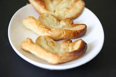 photo of three Palmiers on a plate