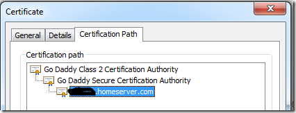 Certificate Chain