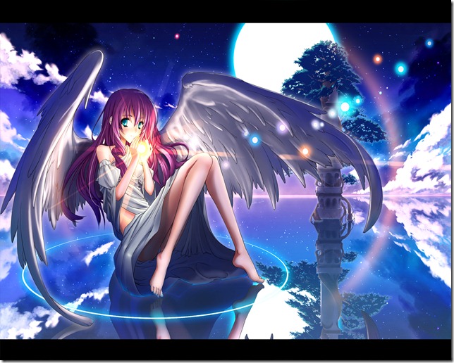 Imagenes Celestiales Fondos De Pantalla ángeles Anime