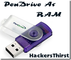 USB Drive As RAM