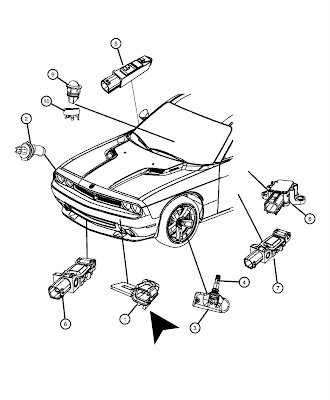 Can someone tell me where is that sensor Dodge Challenger Forum