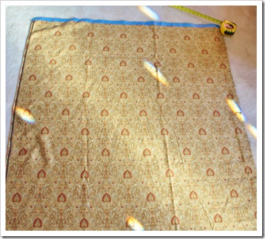 measure layout fabric