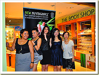 the body shop beaute runway and frens